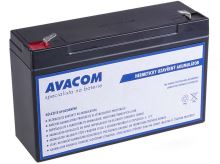 AVACOM Náhradní baterie (olověný akumulátor) 6V 12Ah do vozítka Peg Pérego F1