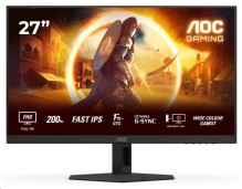 AOC LCD herní 27G4HRE 27" IPS/1920x1080@200Hz/0,5ms/300cd/2xHDMI/DP/Repro/VESA AOC LCD herní 27G4HRE 27" IPS/1920x1080@200Hz/0,5ms/300cd/2xHDMI/DP/Repro/VESA