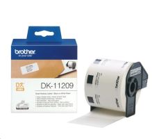 BROTHER DK-11209 papírové štítky 29mm x 62mm bílá 800ks DK11209 pro tiskárny řady QL
