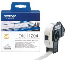 BROTHER DK-11204 originální (papírové/univerzální štítek-400 ks) 17 x 54mm