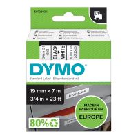 DYMO Originální páska D1 45803 19mm x 7m černý tisk/bílý podklad