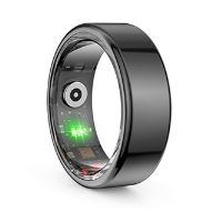 POWERTON Smart RING 11" černý - měření srdeč. tepu, monitoring spánku,