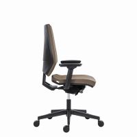 Powerton Kancelářské ergonomické křeslo Sima, Béžové (2)