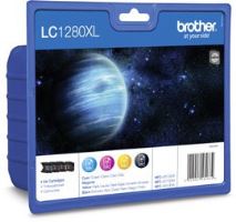 BROTHER originální ink LC-1280XLVALBP (inkoust multipack-černá+tři barvy) (7)