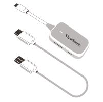 ViewSonic WPD-700, přijímač+vysílač, 1080p, 60Hz, 80ms, zrcadlení obrazu, USB-C na HDMI, ViewSonic WPD-700, přijímač+vysílač, 1080p, 60Hz, 80ms, zrcadlení obrazu, USB-C na HDMI,