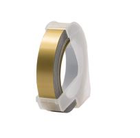 Kompatibilní páska s DYMO 3D Gold Do tiskárny OMEGA bílí tisk/zlatý podklad 3m/9mm