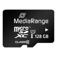 MediaRange Micro Secure Digital Card, 128GB, micro SDXC, MR945, UHS-I U1 (Class 10), s ada