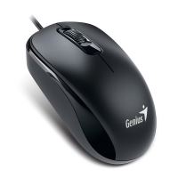 GENIUS Myš DX-110, optická, 3tl., 1 kolečko, drátová (USB), černá, 1000dpi