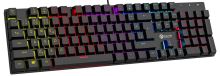 Mechanická herní klávesnice C-TECH Morpheus (GKB-11), casual gaming, CZ/SK, červené spínač