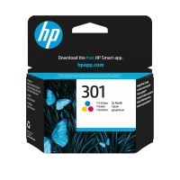 HP 301 - Barva (azurová, purpurová, žlutá) - originál - inkoustová cartridge - pro Deskjet