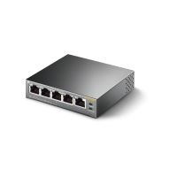 TP-LINK TL-5portový gigabitový stolní switch kovový se 4 porty PoE+ (3)