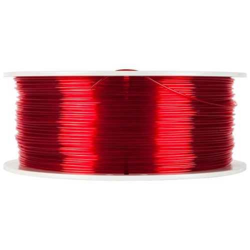 VERBATIM 3D Printer Filament PET-G 1.75mm 1000g red transparent