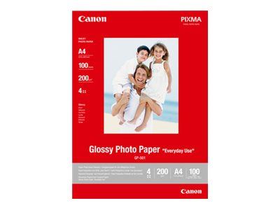 CANON GP-501, A4 fotopapír lesklý, 100 ks, 200g/m