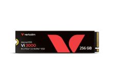 Interní disk SSD Verbatim NVMe, 256GB, GB, Vi3000 M.2, 49373, 3300 MB/s-R, 1300 MB/s-W